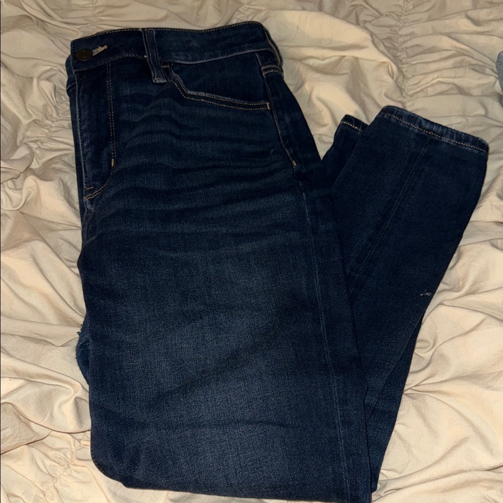 Dark blue jegging- xtra short length
